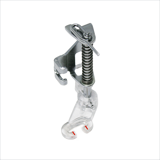 Pied à broder et à repriser à fourche ouverte P-2 pour modèles 7mm