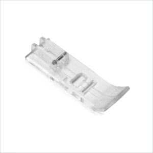 Pied transparent pour point chaînette (F) pour le modèle 845