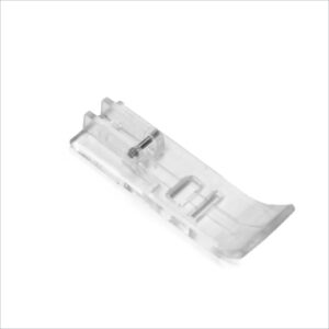 Pied transparent pour surpiqûre de couture ouverte (N)