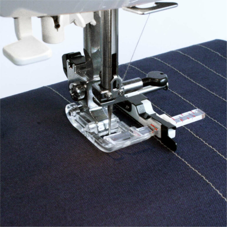 Pied avec guide de couture ajustable intégré pour modèles 7mm – Image 2