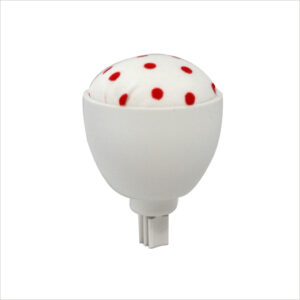 Coussin à épingles – blanc