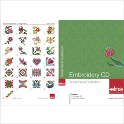 Collection de motifs de broderie “Petites fleurs” 253-443-009