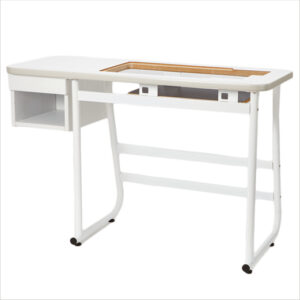 Table de couture avec tiroir mais sans plateaux d’intégration pour modèles 9 mm