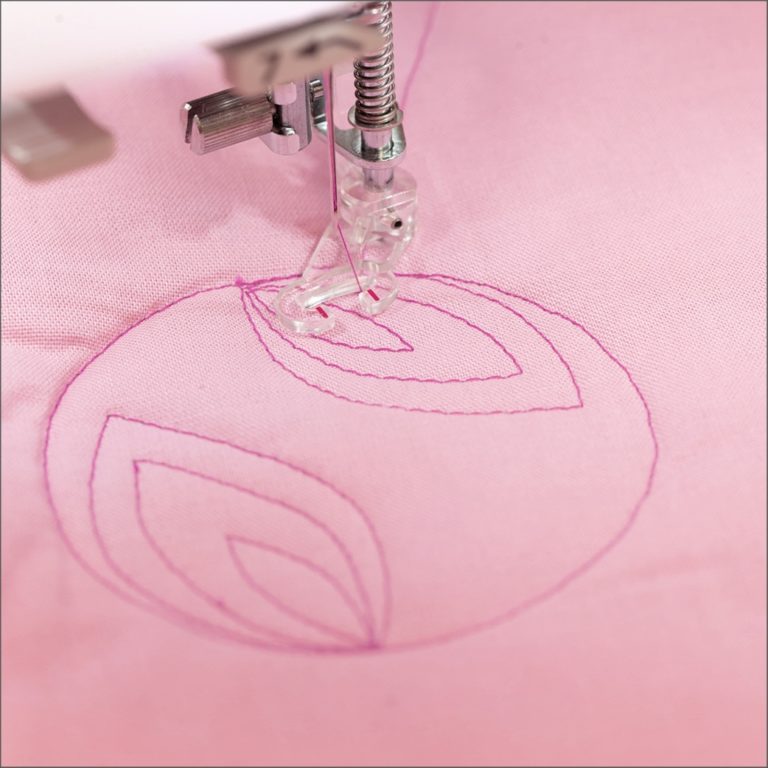 Pied à broder et à repriser à fourche ouverte P-2 pour modèles 7mm – Image 2