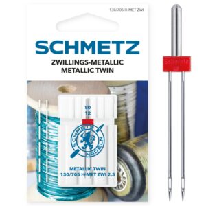 Aiguilles métallique jumelle