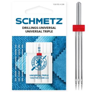 Aiguilles universelle triple